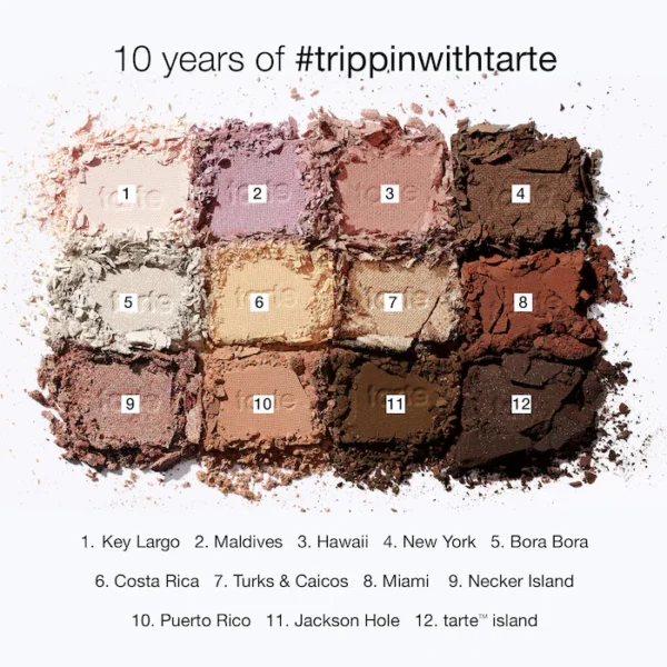 پالت سایه تارت trippinwithtarte - Image 2